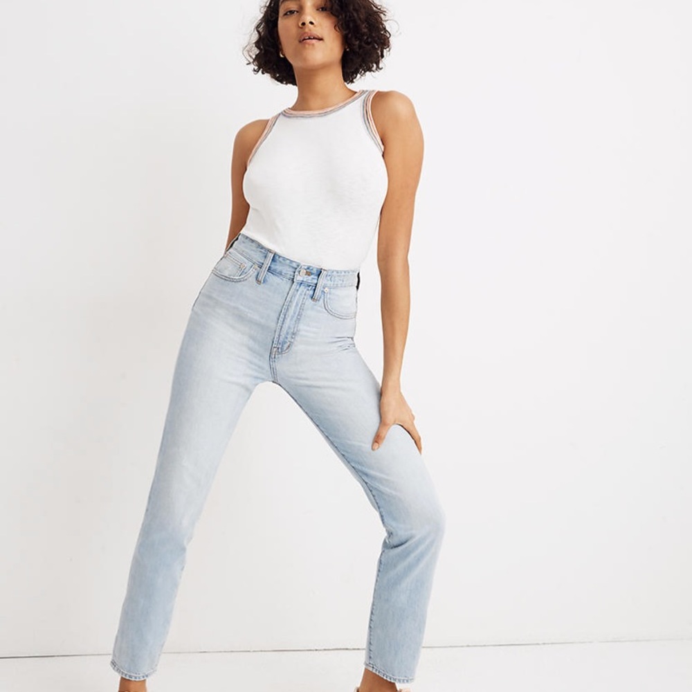 The Curvy Perfect Vintage Jean in Fitzgerald Wash
